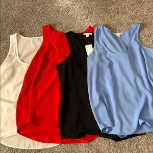 Four J. Crew Mercantile Shells